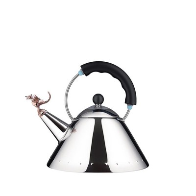ALESSI Alessi-Tea Rex 18/10 stainless steel kettle suitable for induction